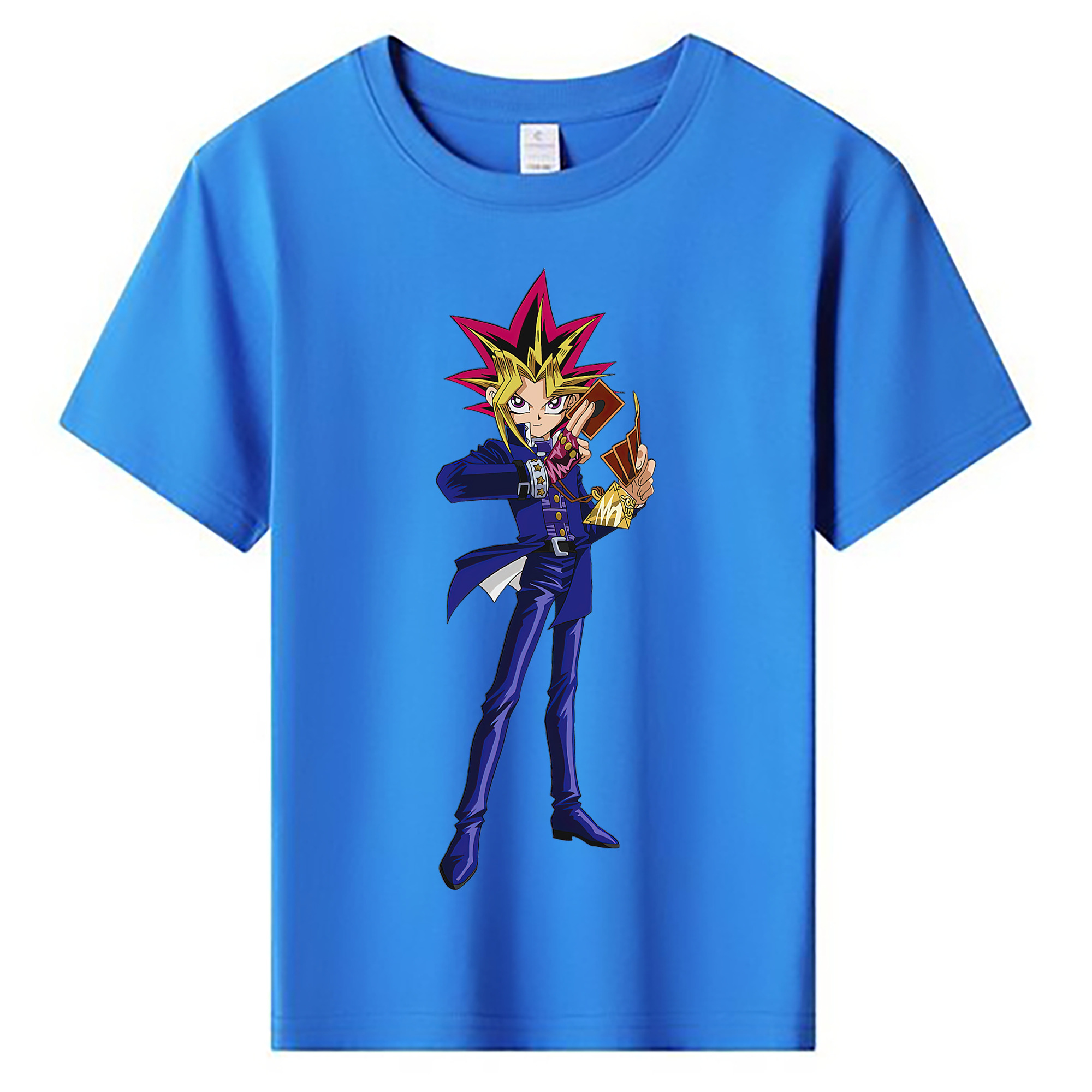 （画像用） 遊☆戯☆王 Yu-Gi-Oh! 綿100％キッズTシャツ（フロントプリント）